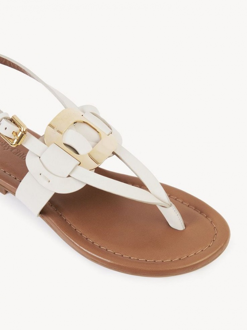 Sandalias Chloe Chany Blancas | CHE-SR14845