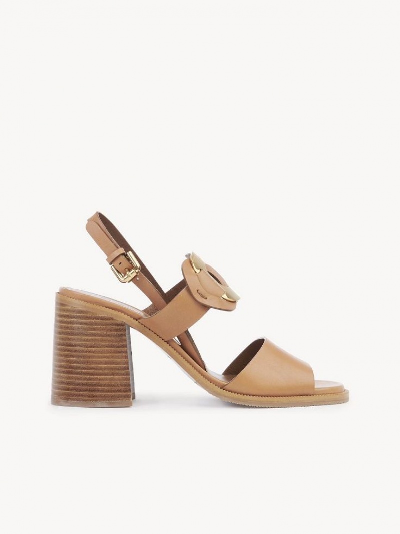 Sandalias Chloe Chany High-heel Marrones | CHE-SR14833