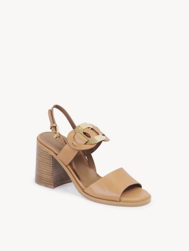 Sandalias Chloe Chany High-heel Marrones | CHE-SR14833