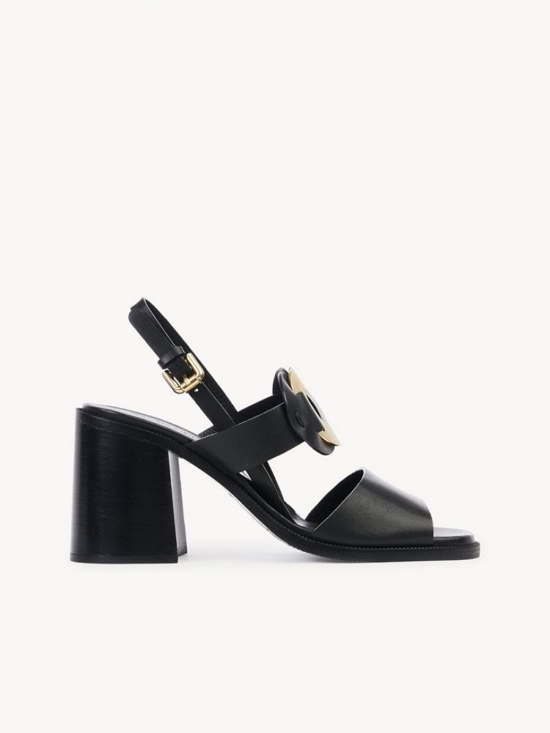 Sandalias Chloe Chany High-heel Negras | CHE-SR14834