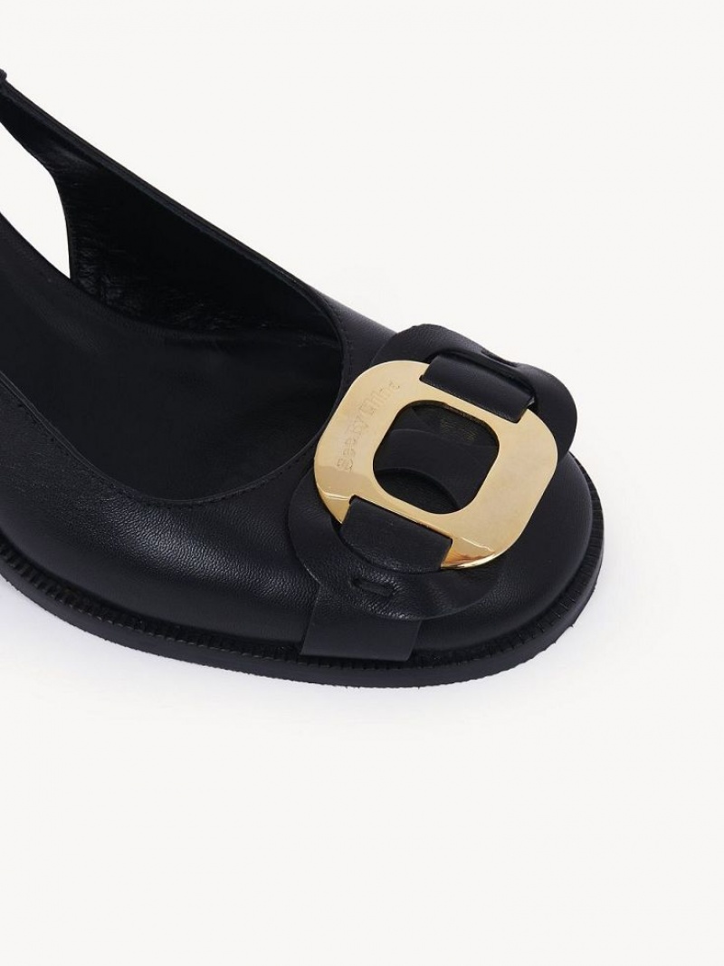 Sandalias Chloe Chany Negras | CHE-SR14799