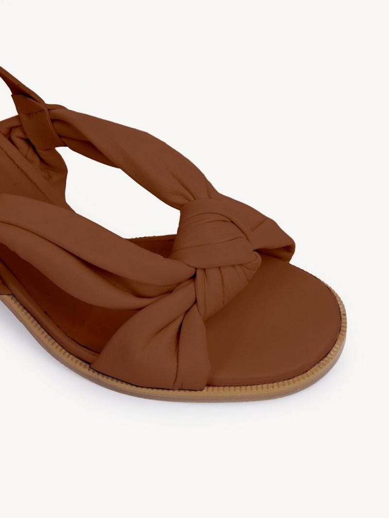 Sandalias Chloe Spencer Marrones | CHE-SR14822