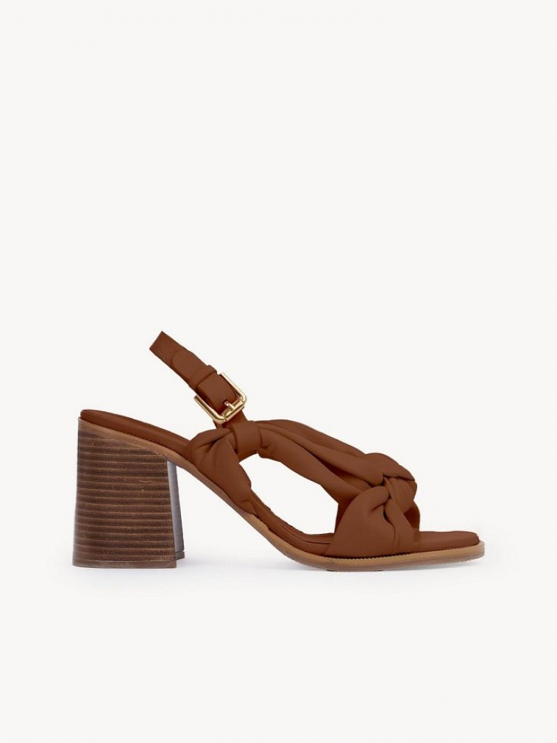 Sandalias Chloe Spencer Marrones | CHE-SR14822