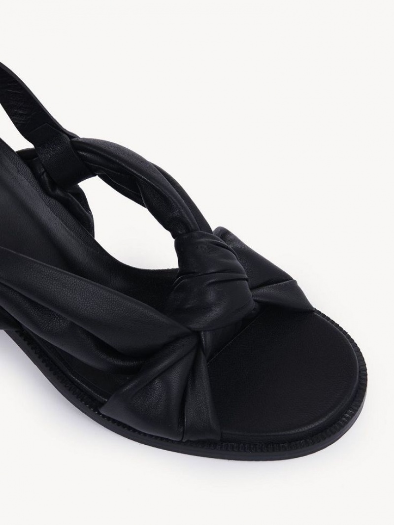 Sandalias Chloe Spender Negras | CHE-SR14821