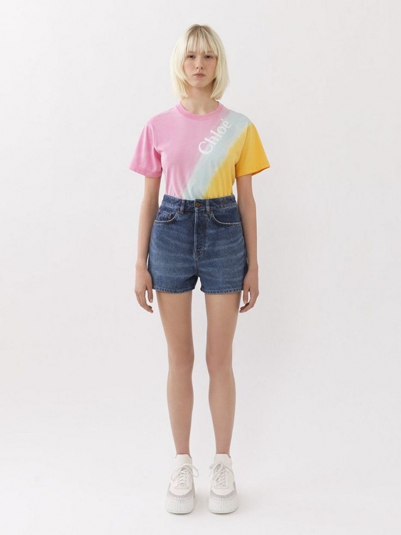 Short Chloe Dukuno Denim Azules | CHE-SR13979