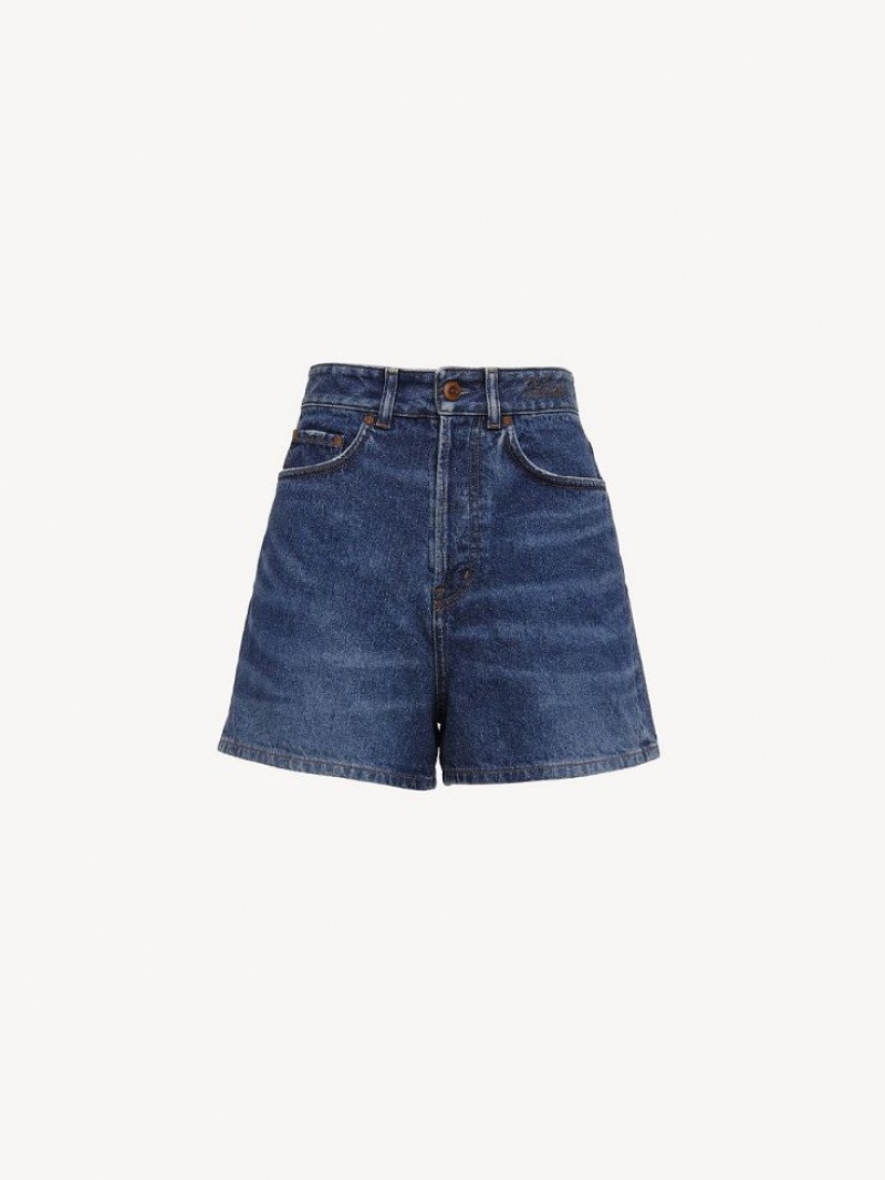 Short Chloe Dukuno Denim Azules | CHE-SR13979