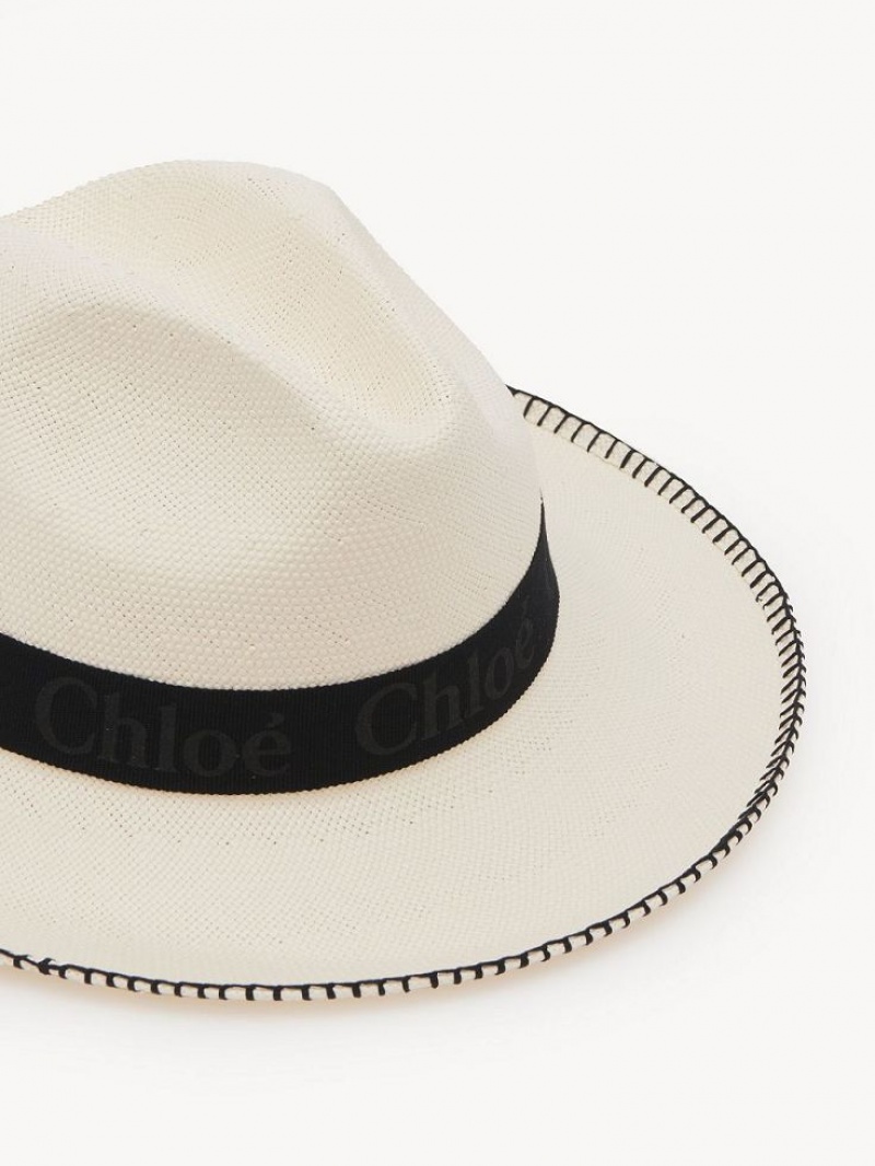 Sombreros Chloe Woody Panama Blancas | CHE-SR14498