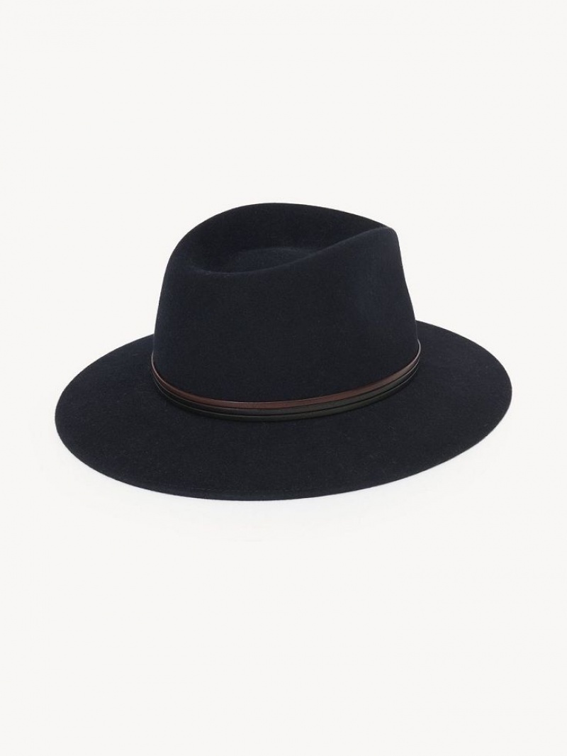 Sombreros Chloe X Borsalino Steph Azul Marino | CHE-SR14471