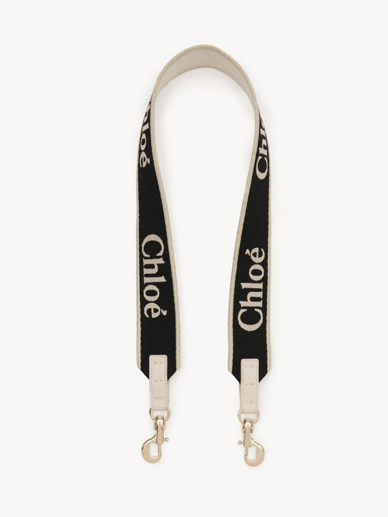 Strap Chloe Correa Negras Beige | CHE-SR13764