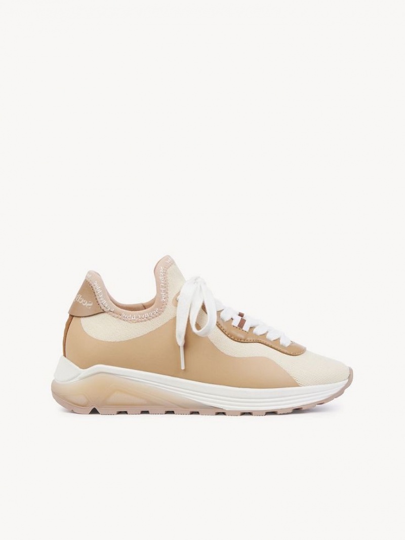 Zapatillas Chloe Brett Beige | CHE-SR14855