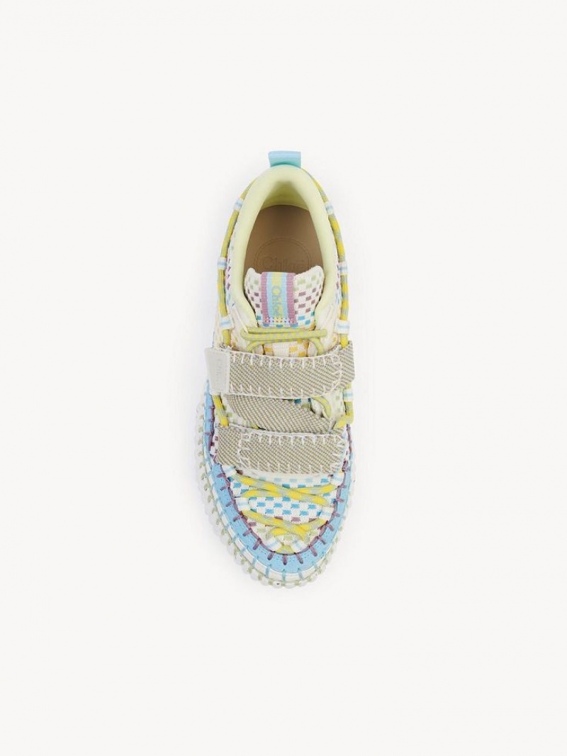 Zapatillas Chloe Nama Slip-on Azules | CHE-SR14192